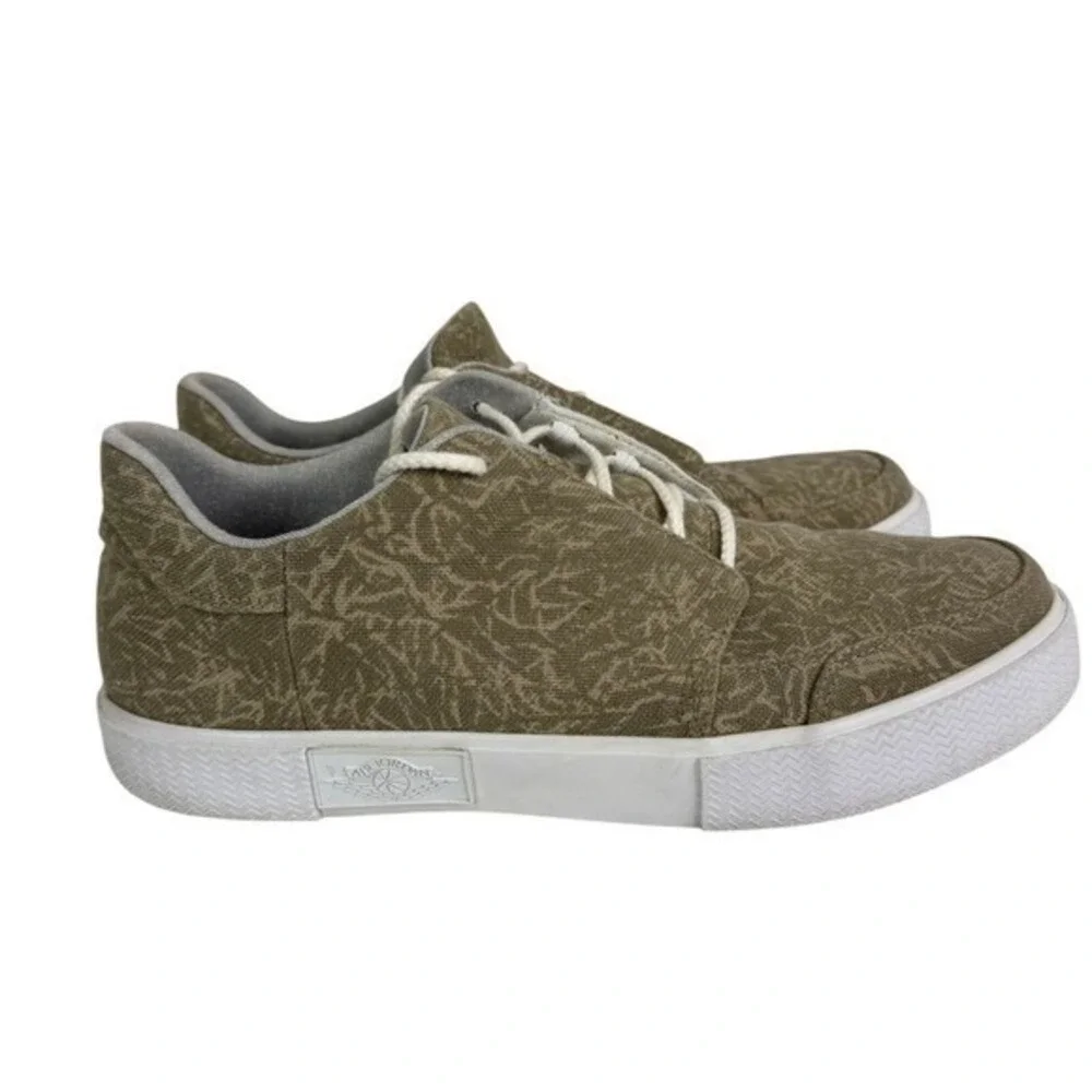 Jordan V.5 Grown Low‎ Canvas RARE Sample Khaki Wolf Grey Sneaker Sz. 9